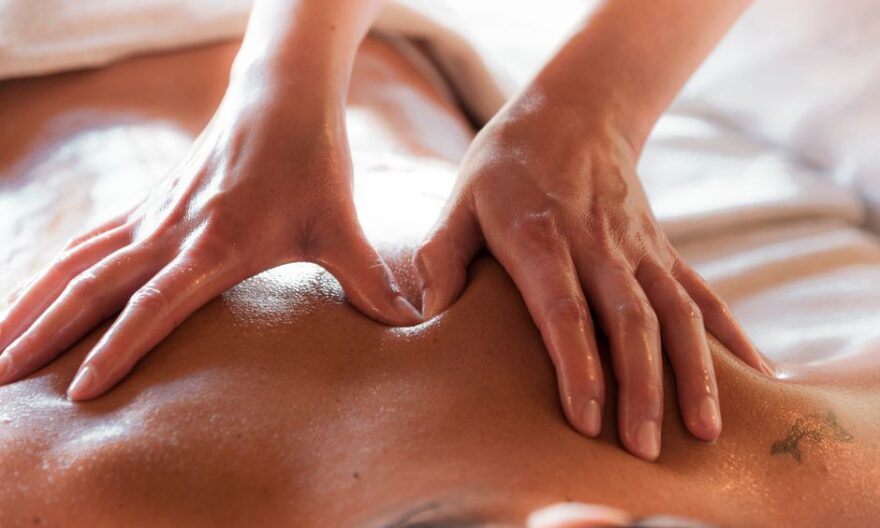 A soothing spa massage with oil for relaxation and wellness. - Photo by tommy picone on Pexels